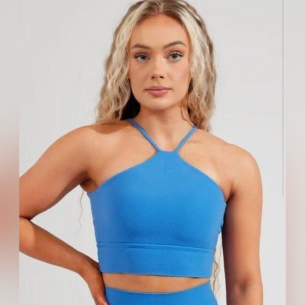 BuffBunny Blue Sports Bra